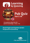 Pub Quiz - Part 3 - Multiple Choice Quiz zum Thema Allgemeinwissen., Englisch, 10. bis 13. Klasse