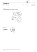 Körper und Sinne, Körper-Puzzle, Stationenlernen – für alle Schüler, Sachunterricht, 2. bis 4. Klasse