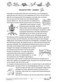 Ein Lese-Reisetagebuch zum Karneval in Rio, Differenzierte Leseübungen zum Karneval in Rio, Deutsch, 3. und 4. Klasse