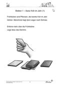 Frühblüher entdecken, Eine Lernwerkstatt für den Sachunterricht, Sachunterricht, 1. Klasse