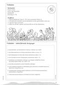 Wiese: Frühblüher, Lapbooks gestalten, Sachunterricht, 1. bis 4. Klasse