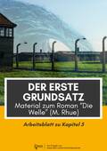 Der erste Grundsatz - Material zu "Die Welle" (M. Rhue), Deutsch, 8. und 9. Klasse