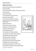 Kurzgeschichte, Katzen und Kuchen, Leichte Sprache, Deutsch, 7. bis 10. Klasse