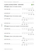 Angst vor großen Zahlen nehmen 2: Zahlenreihen und Zahlenstrahle, Mathematik, 3. Klasse