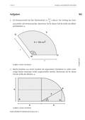 Anwendung von Analysis: Winkelberechnung, Mathematik, 11. bis 13. Klasse