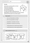 6 kleine Lesetexte: Wissen, 3. Lesestufe, für mehr Textverständnis, Deutsch, 1. und 2. Klasse
