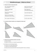 Winkel: Winkelberechnungen, Mathematik, 6. bis 10. Klasse