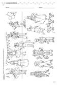 Meister der Kostüme, Lesespurgeschichte für die Faschingszeit, Deutsch, 1. und 2. Klasse