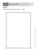 Zahlen kennenlernen: Übungen zu den Zahlen 0 bis 10, Stationsarbeit, Mathematik, 1. Klasse