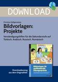 Bildvorlagen: Projekte - Verständigungshilfen für die Sekundarstufe auf Türkisch, Arabisch, Russisch und Rumänisch, 