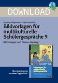 Bildvorlagen für multikulturelle Schülergespräche9 - Bildvorlagen zum Thema "In der Pause" und "Bei Feueralarm", 